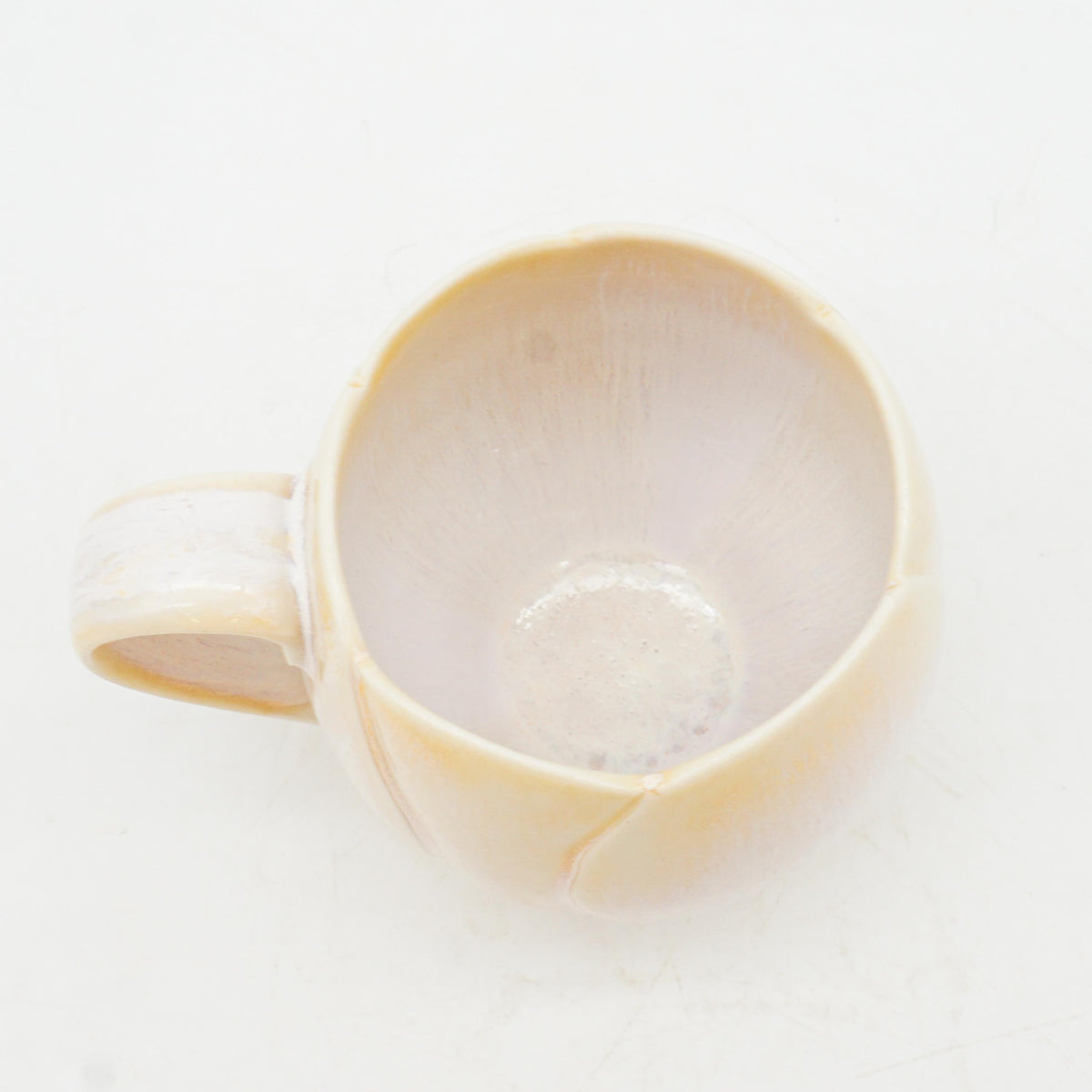 Orange Floral Mug