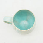 Aqua Floral Mug