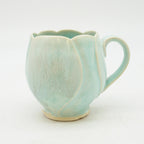 Aqua Floral Mug