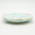 Aqua Floral Saucer