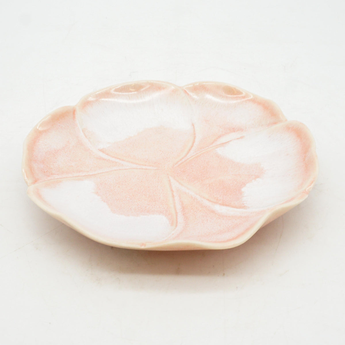Pink Floral Saucer
