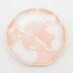 Pink Floral Saucer