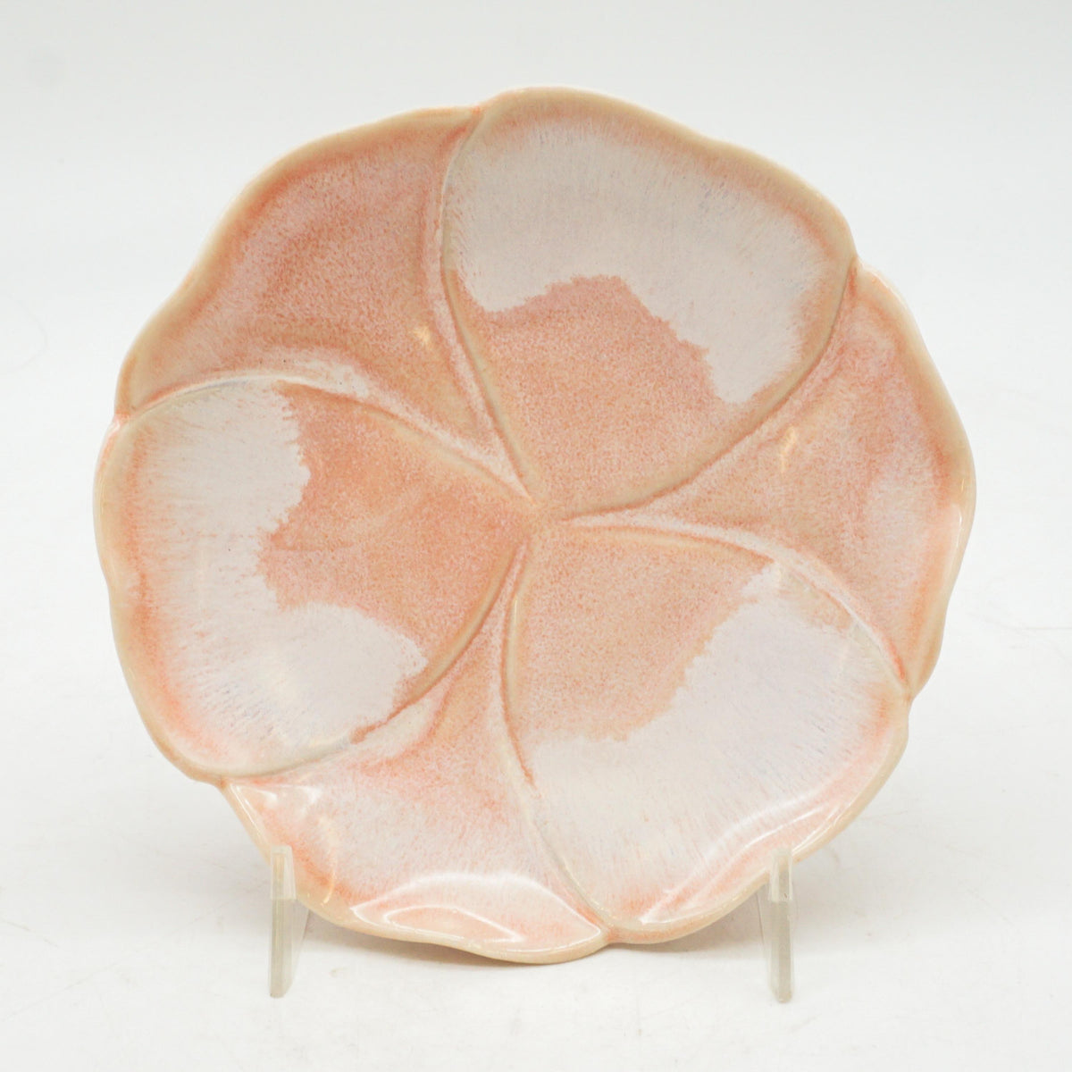 Pink Floral Saucer