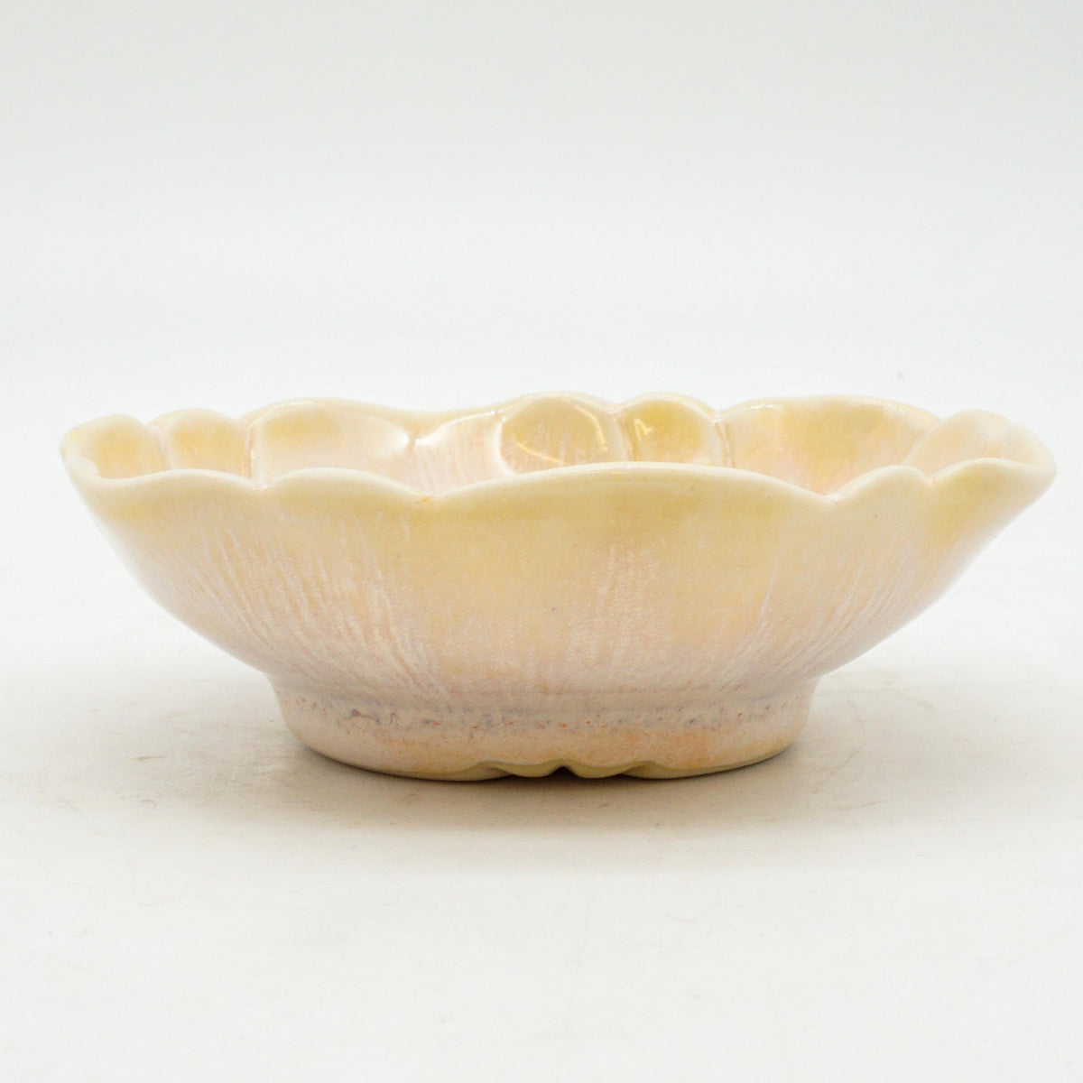 Orange Mini Floral Bowl