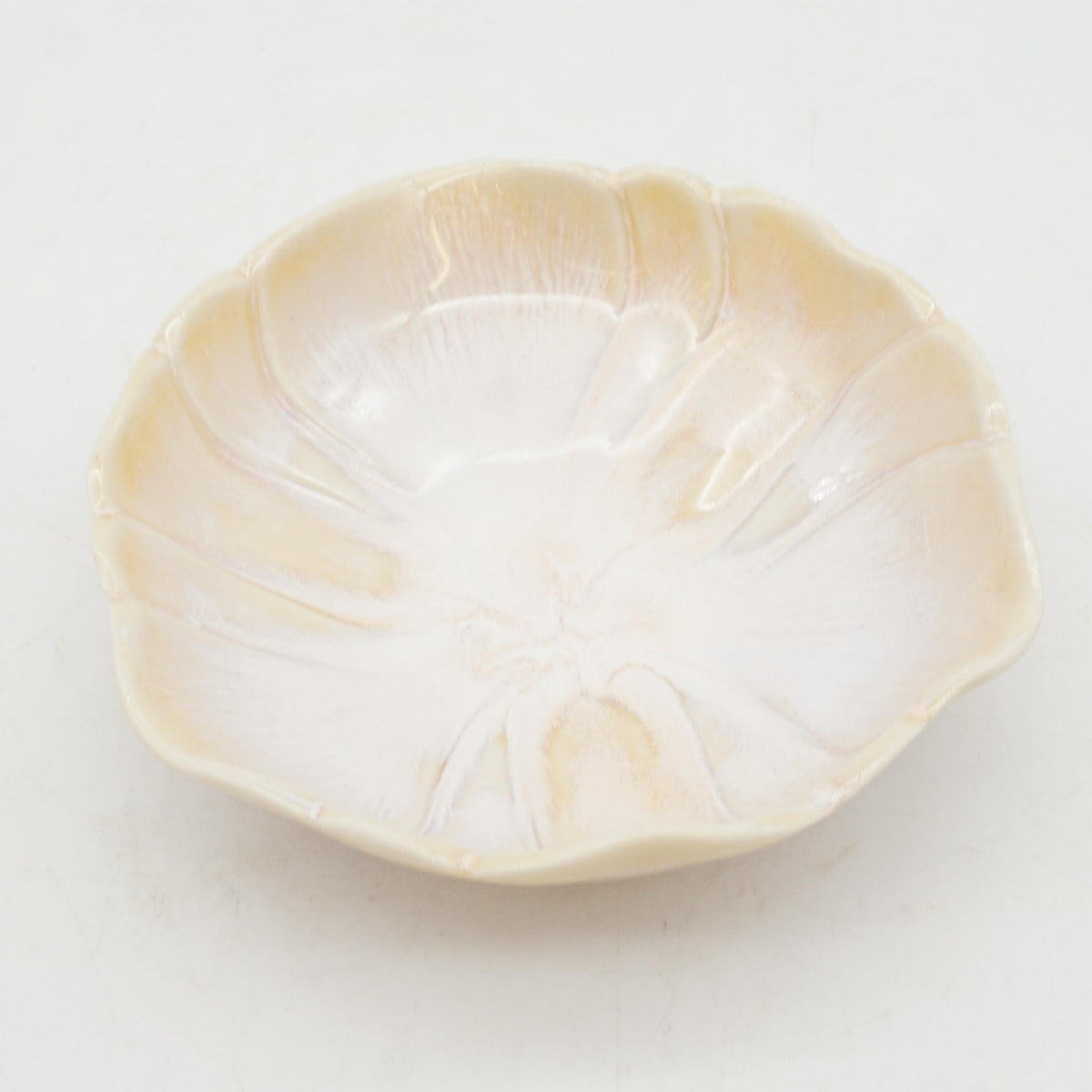 Orange Mini Floral Bowl