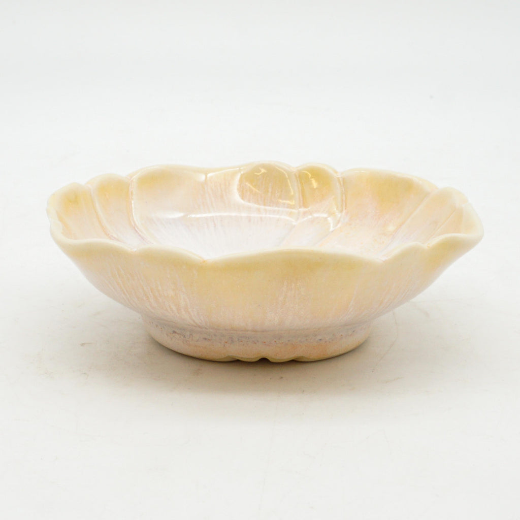 Orange Mini Floral Bowl
