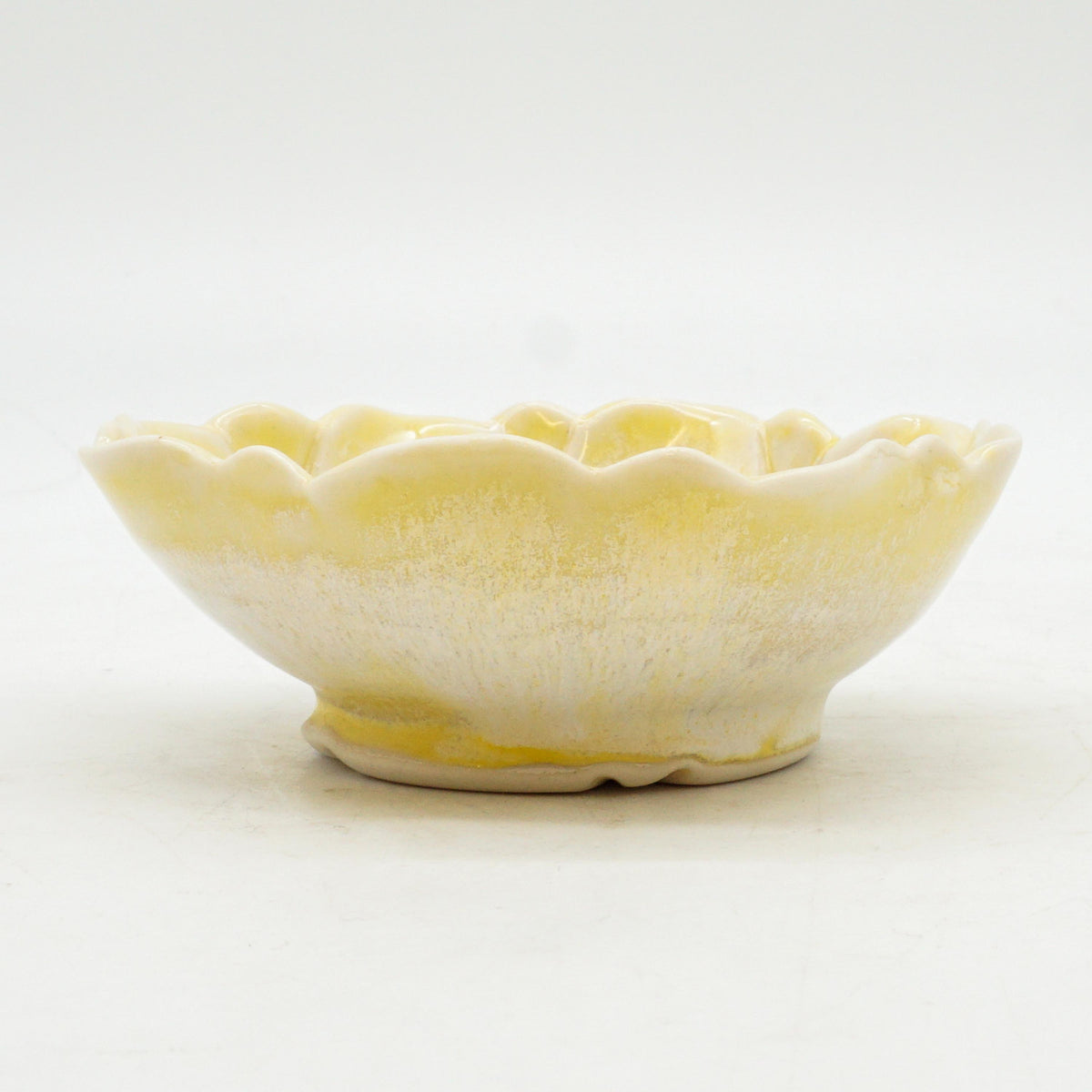 Yellow Mini Floral Bowl