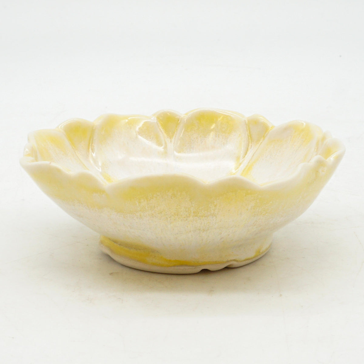 Yellow Mini Floral Bowl