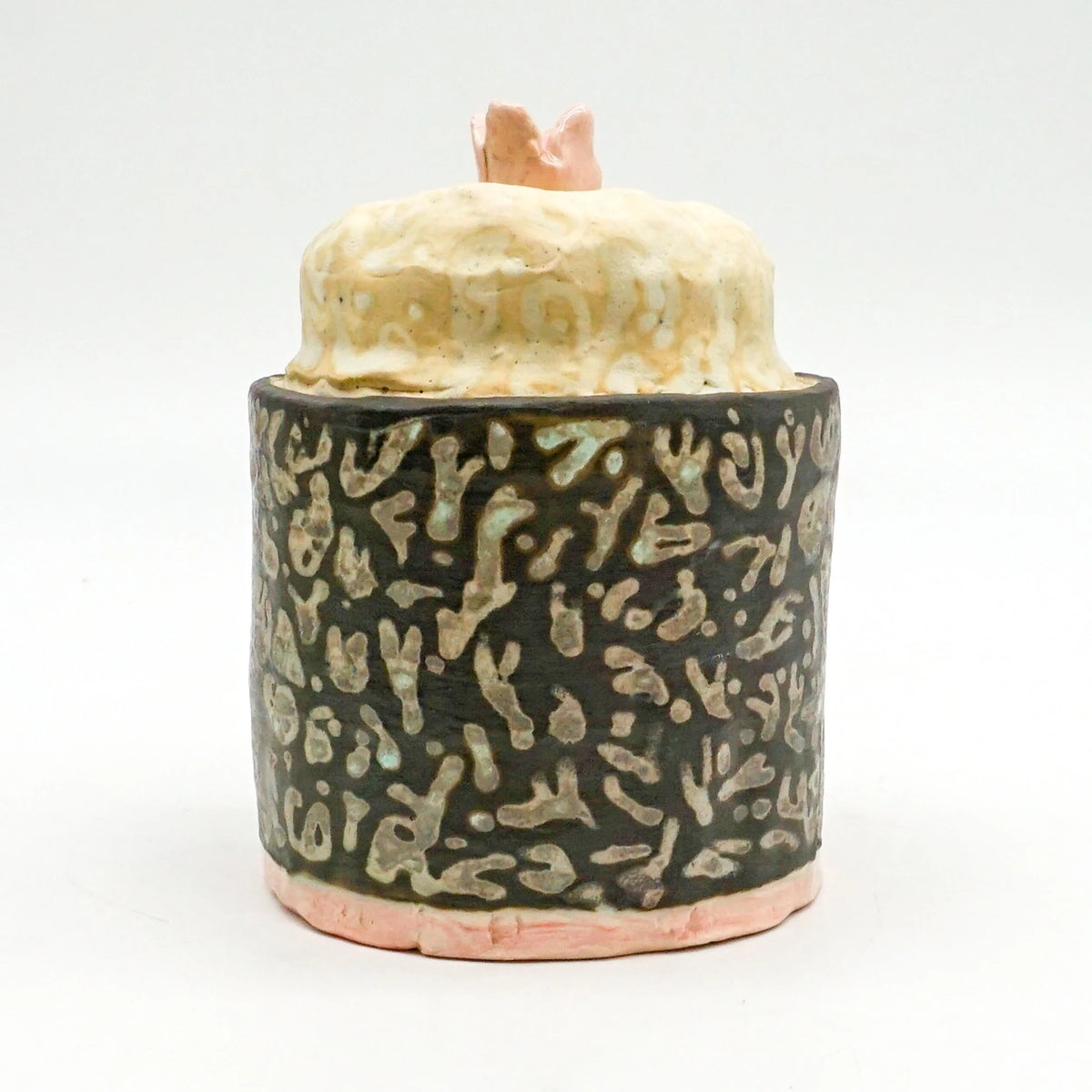 Rock Pattern Jar