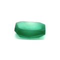 Emerald Glass Salt Cellar