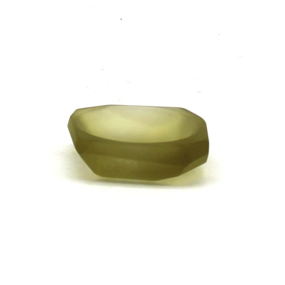 Green Tea Glass Salt Cellar