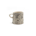 Line Pattern Mug Black
