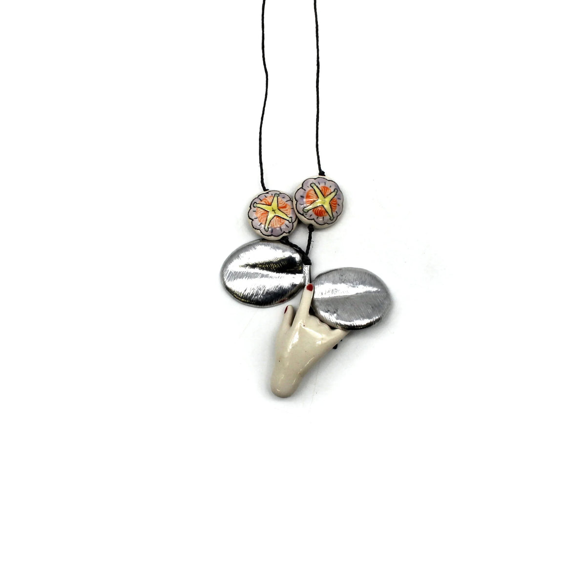 Flower Necklace Double