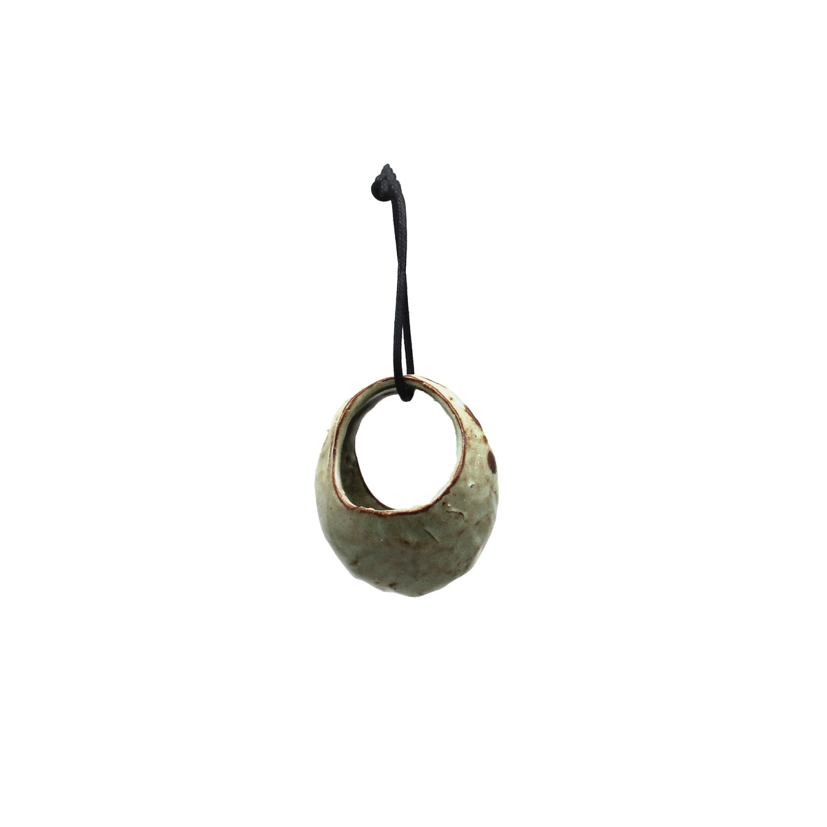 Turquoise Basket Ornament