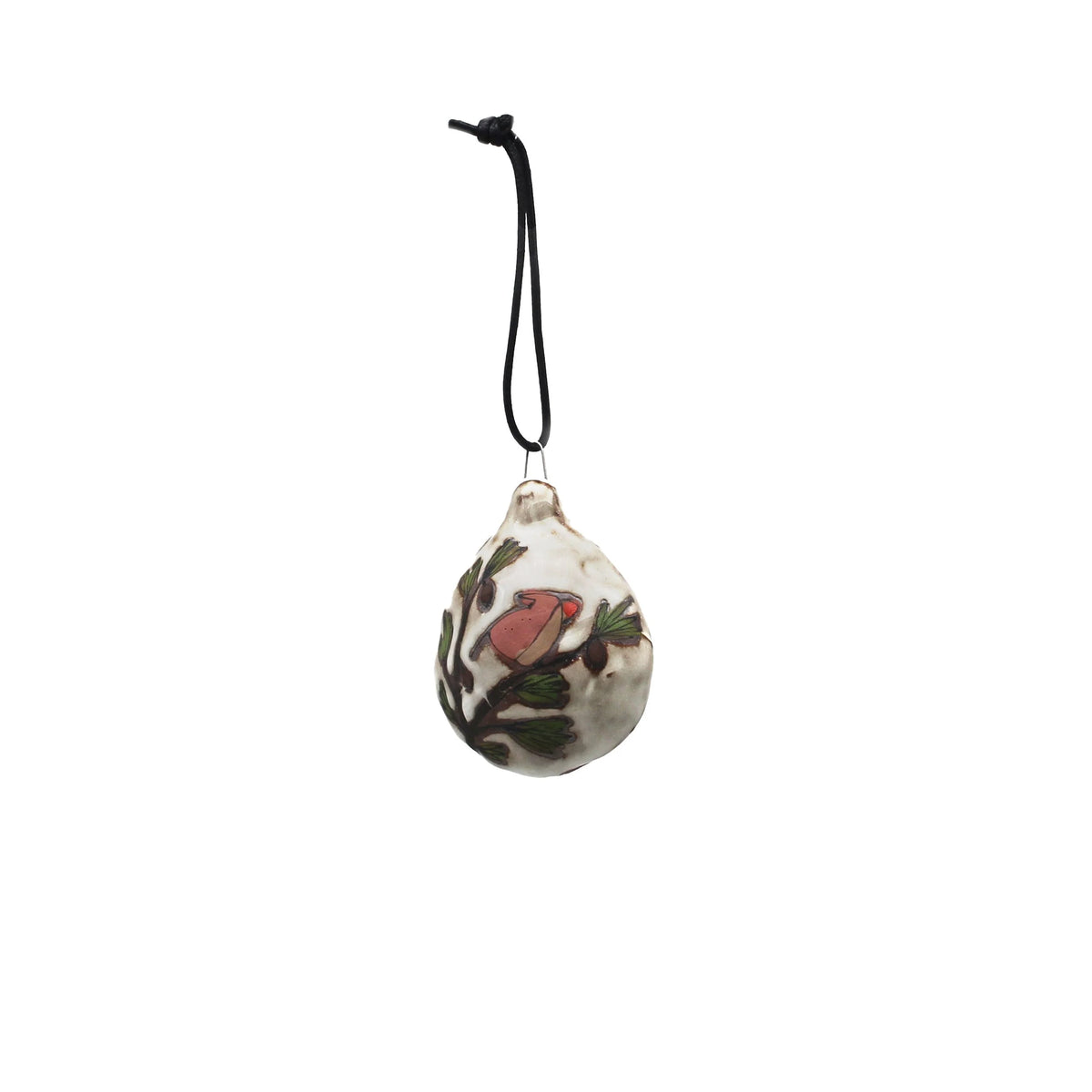 Cardinal Bulb Ornament