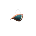 Teal Bird Ornament