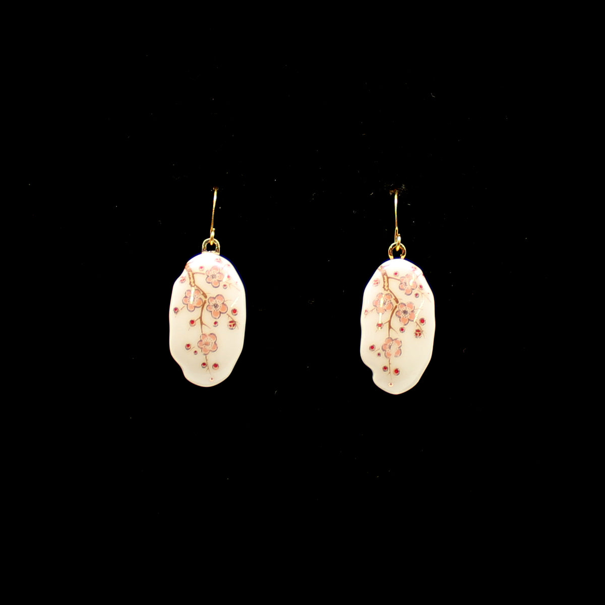 Dangles, Celadon with Vintage Decals7