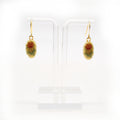 Dangles, Celadon with Vintage Decals
