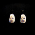 Dangles, Blue and Gold Vintage Flower Decals3