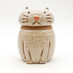 Cat Jar - White Speckles