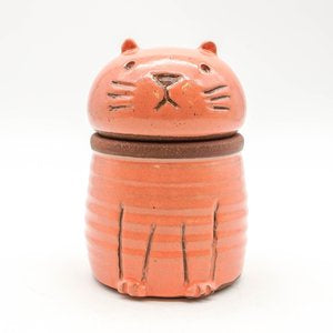 Cat Jar - Peach