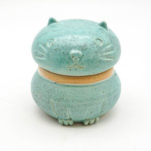 Cat Jar - Teal