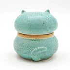 Cat Jar - Teal
