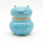 Cat Jar - Blue