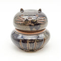 Cat Jar - Dark Brown