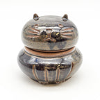 Cat Jar - Dark Brown