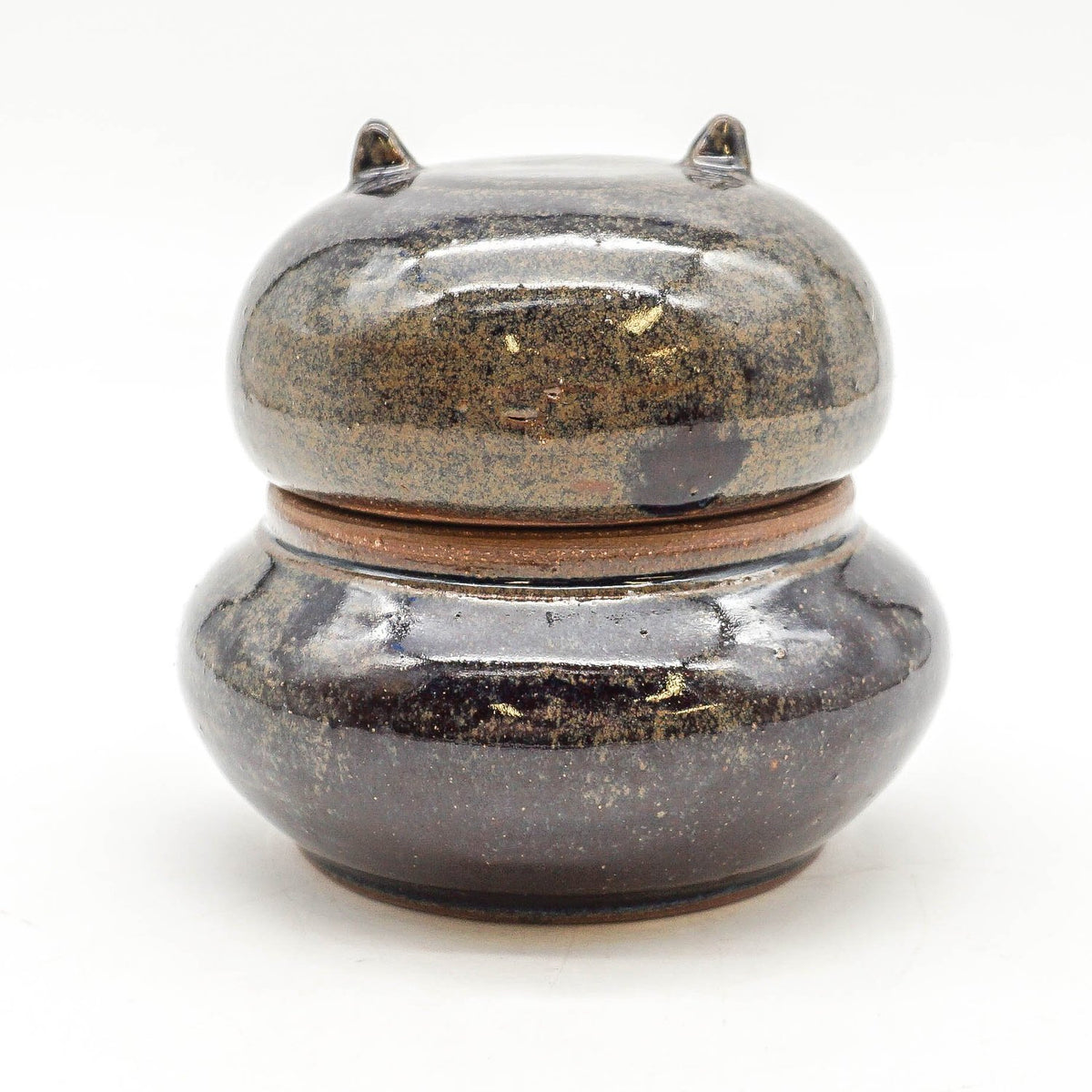 Cat Jar - Dark Brown