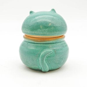 Cat Jar - Teal 2