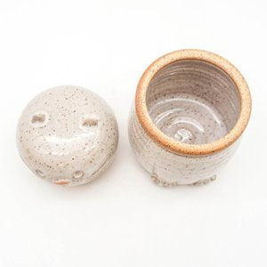 Cat Jar - Speckled White 3