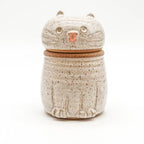 Cat Jar - Speckled White 3