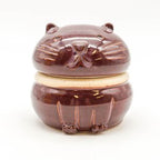 Cat Jar - Maroon
