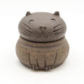 Cat Jar - Brown Speckled