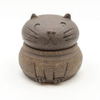 Cat Jar - Brown Speckled