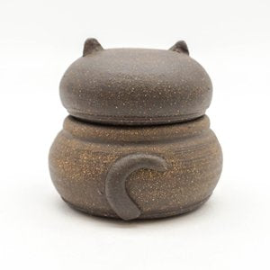 Cat Jar - Brown Speckled