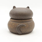 Cat Jar - Brown Speckled