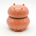 Cat Jar - Small Peach