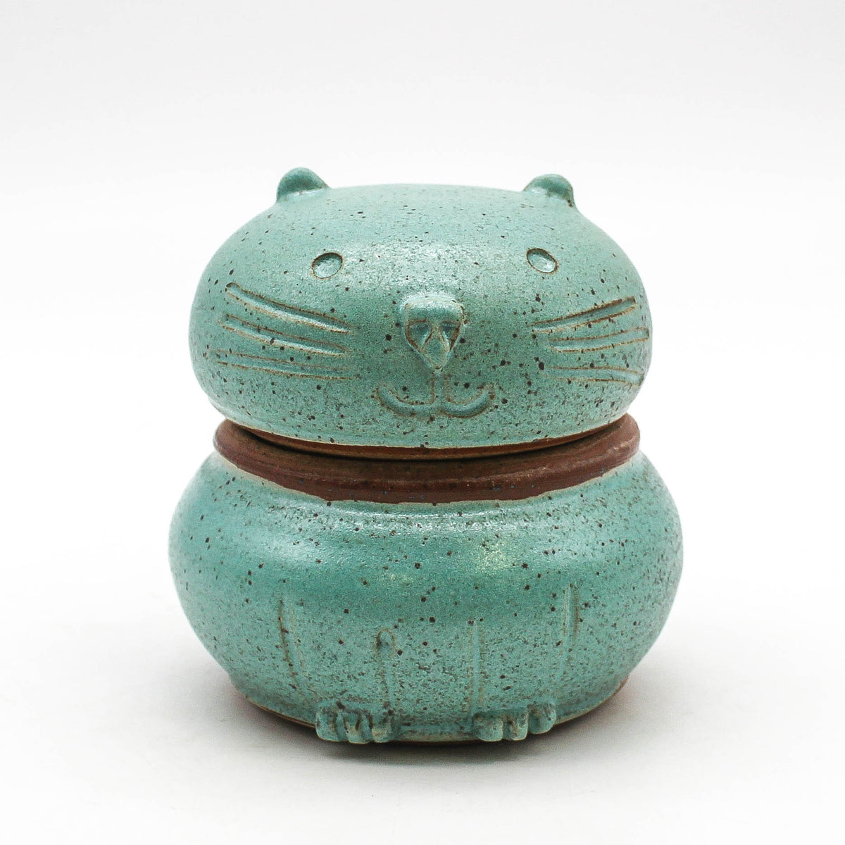 Cat Jar - Teal 3