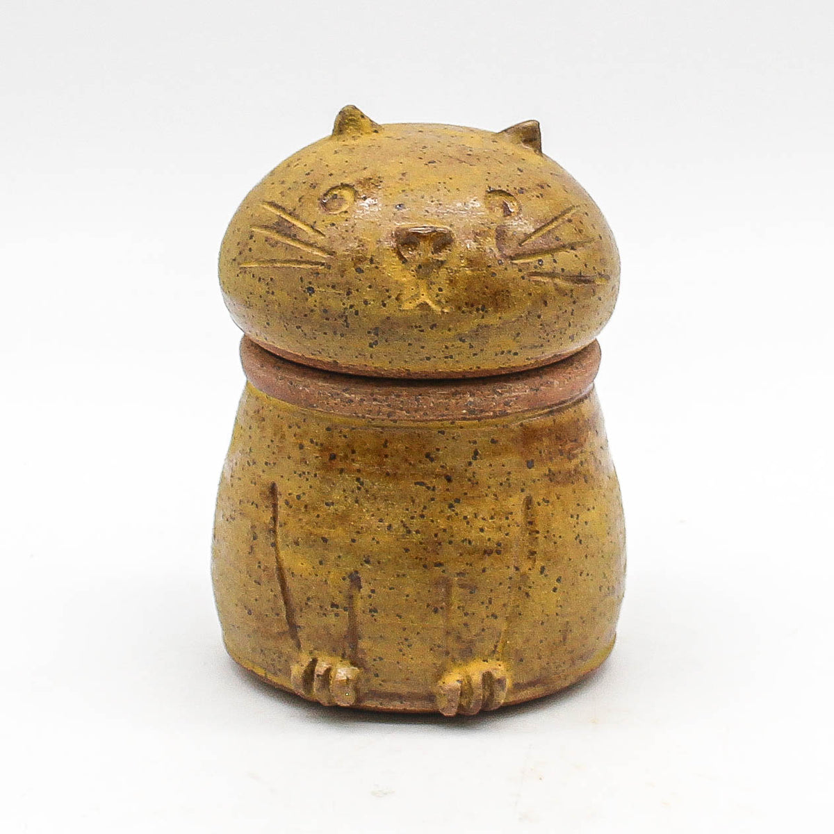 Cat Jar - Yellow