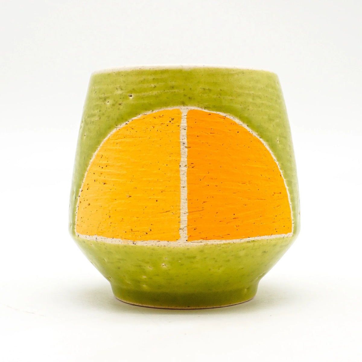 Orange + Green Yunomi
