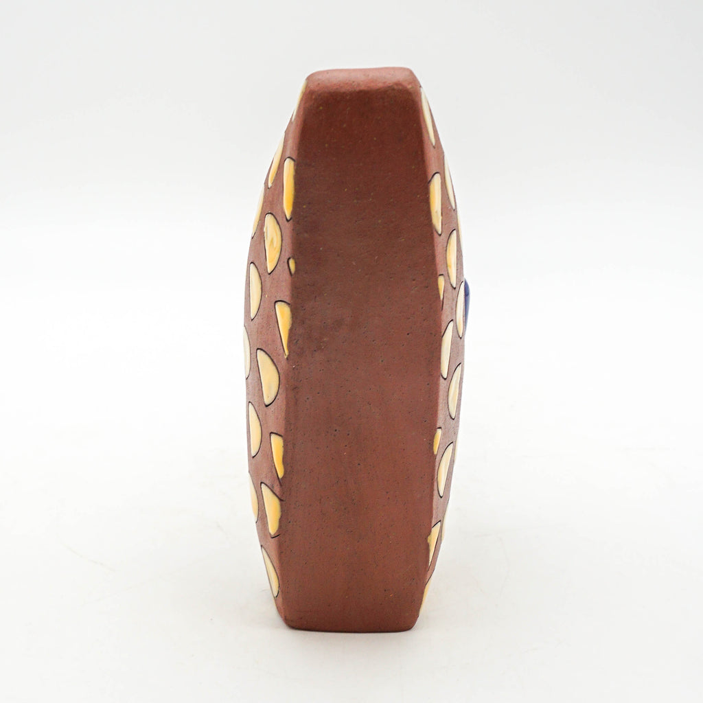 Vase - Yellow and Blue