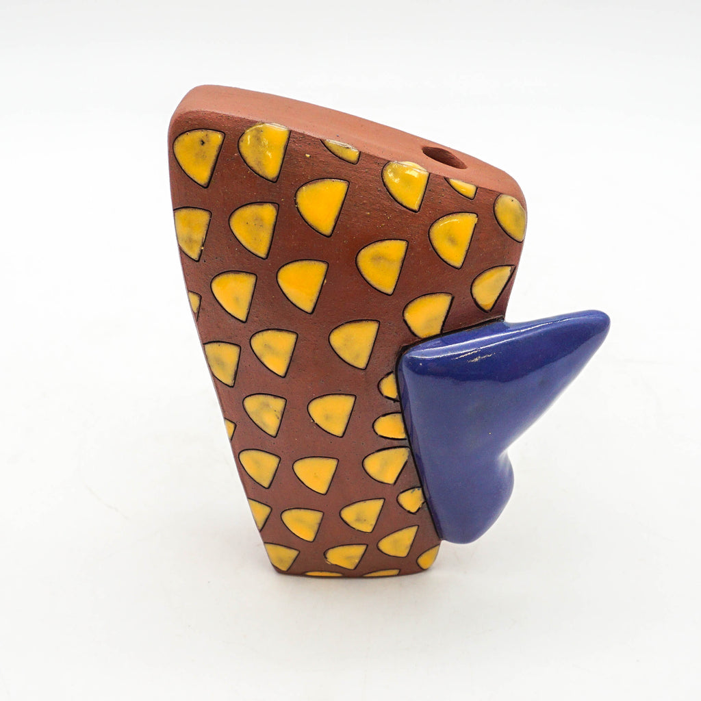 Vase - Yellow and Blue