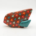 Vase - Blue, Orange, and Pink