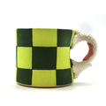 Green Checker Muggie