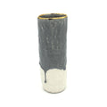 Med. Gray Cylinder w/ Gold
