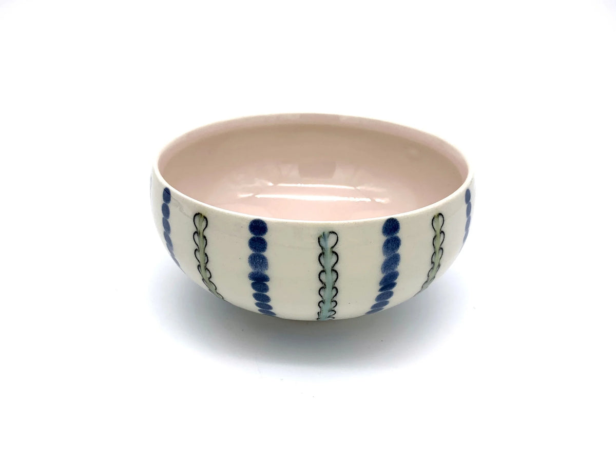 Round Pink Bowl
