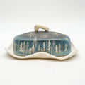 Winter Night Butter Dish